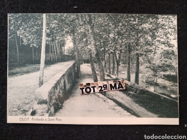 Postales: Postal Olot, arribada Sant Roc, Thomas - Foto 1