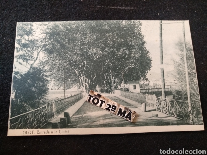 Postales: Postal Olot, entrada a la ciutat, Thomas - Foto 1
