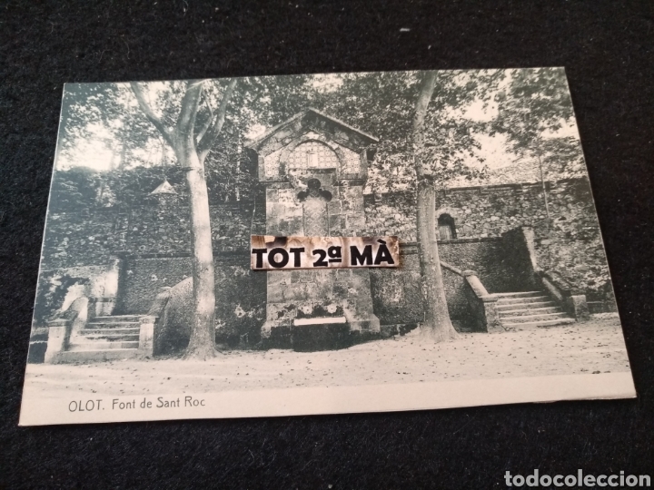 Postales: Postal Olot, Font de sant roc, Thomas - Foto 1