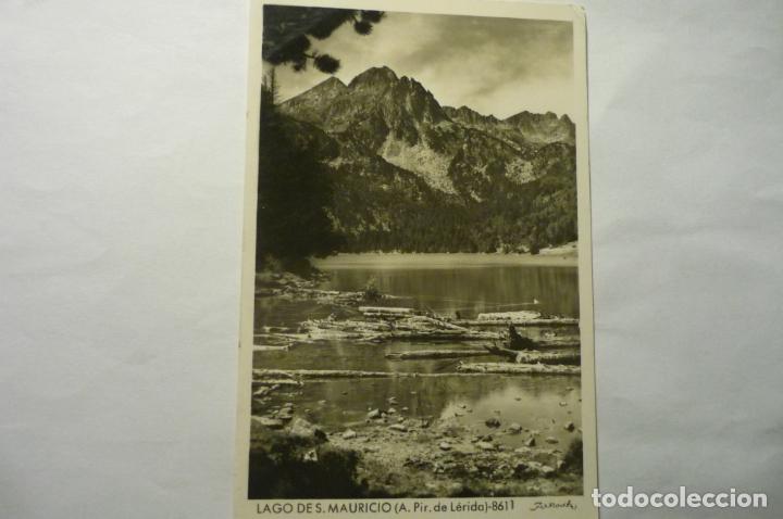 Postales: postal lago s.mauricio -pirineo lerida circulada cm