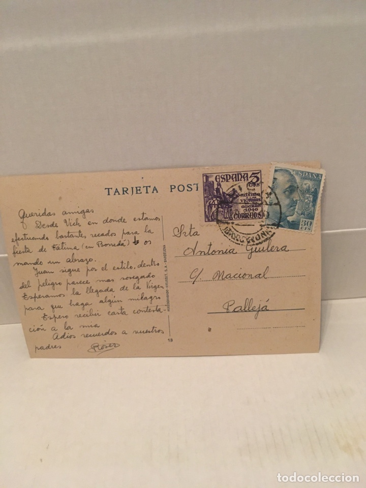 Postales: POSTAL DE VICH - Foto 2