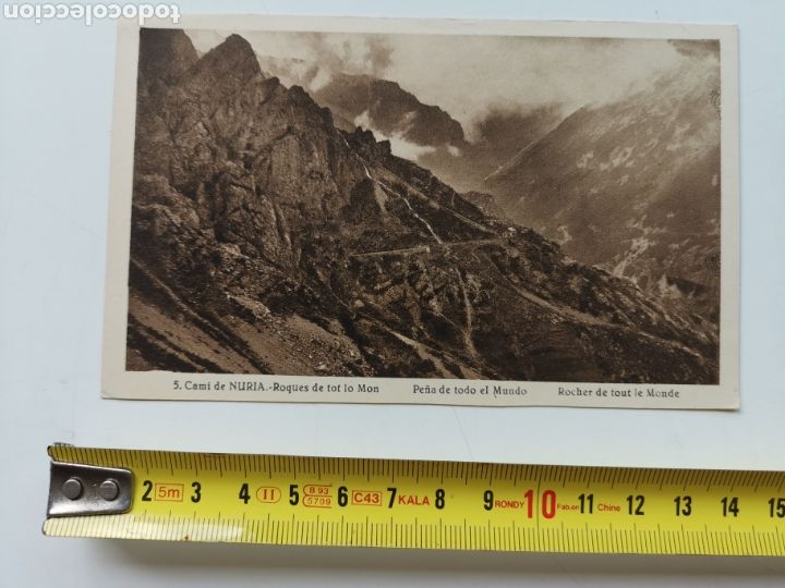 Postais: Postal de Cam&iacute; de N&uacute;ria. Roques de tot lo m&oacute;n. L. Roisin