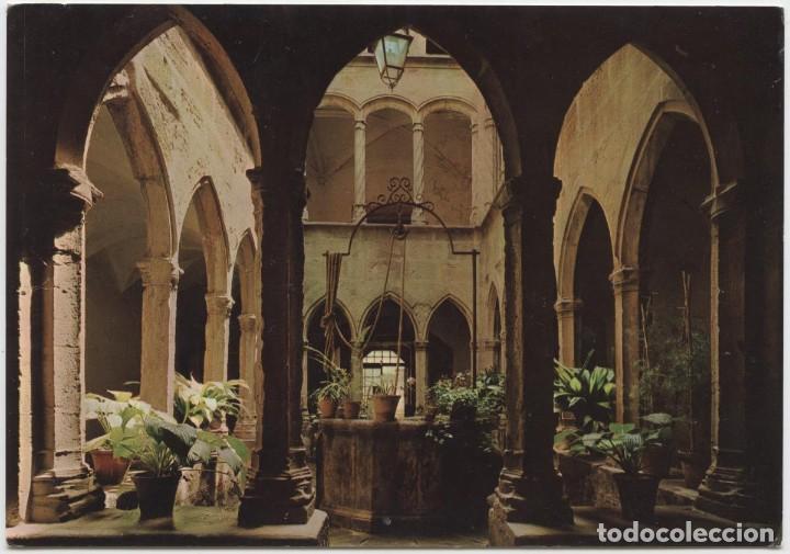 Postales: N&ordm; 4-MONTBLANC. Hospital: Claustro. S. XV. Sin circular. Ed. CENTRO DE INICIATIVAS Y TURISMO