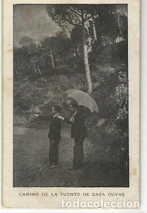 Postkarten: ANTIGUA POSTAL CAMINO DE LA FUENTE DE CASA CUYAS RECUERDO DEL HOTEL BUENOS AIRES DE VALLVIDRERA