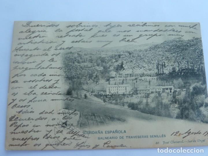 Postales: CERDA&Ntilde;A ESPA&Ntilde;OLA. BALNEARIO DE TRAVESERAS SENILLES