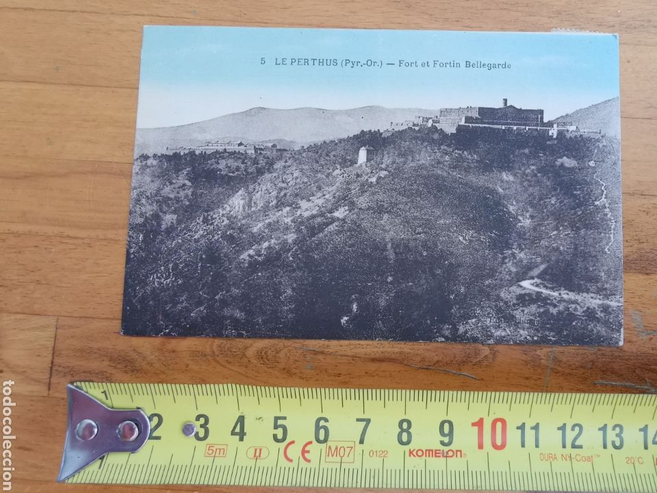 Postales: Postal de Le Perthus, n&ordm;5 de 1935. Fort et Fort&iacute;n Bellegarde.