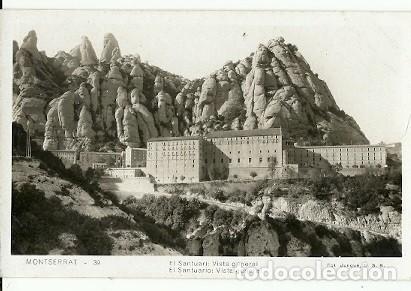 Cartoline: ANTIGUA POSTAL 39 MONTSERRAT EL SANTUARIO VISTA GENERAL FOT JUNQUE O S B