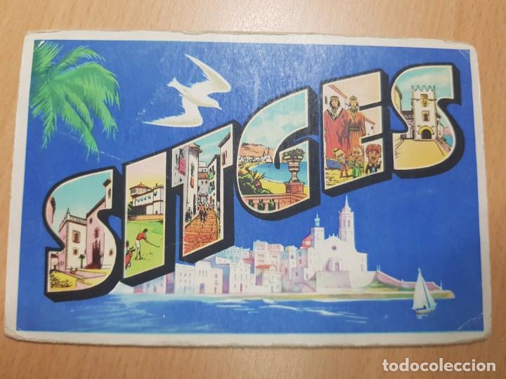 Postales: ANTIGUA POSTAL SITGES - Foto 1