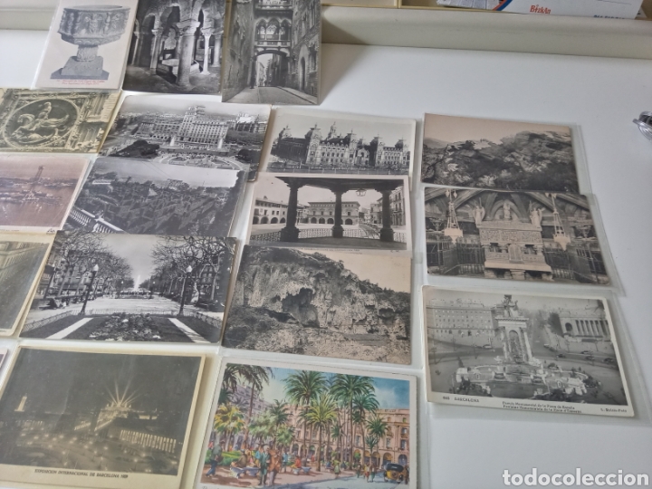 Postales: Lote de 21 postales variadas de Barcelona - Foto 3