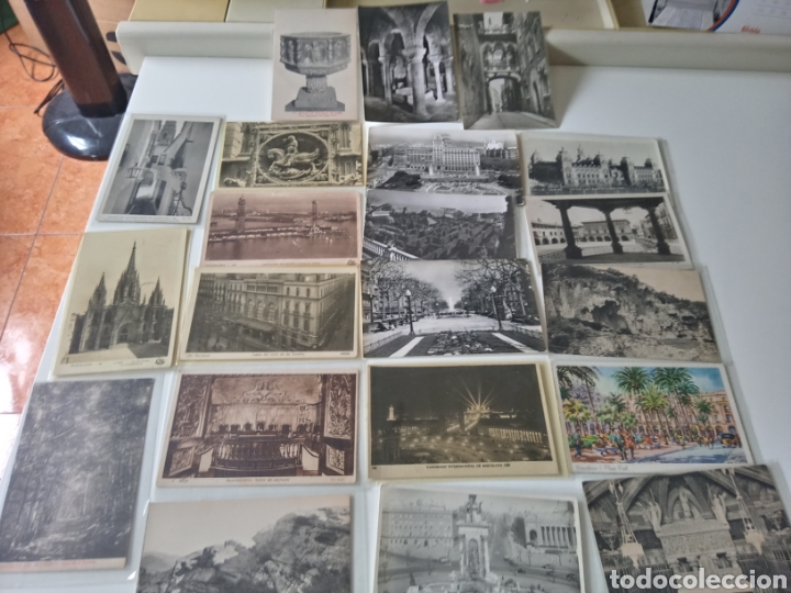 Postales: Lote de 21 postales variadas de Barcelona - Foto 1