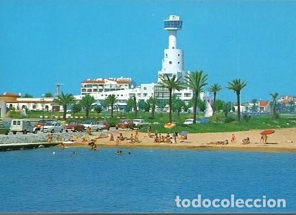 Cartoline: POSTAL A COLOR COSTA BRAVA AMPURIAVRABA LA PLAYETA AL FONDO CLUB NAUTICO