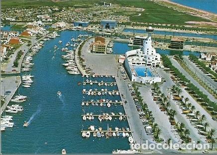 Cartoline: POSTAL A COLOR COSTA BRAVA EMPURIAVRABA VISTA AEREA