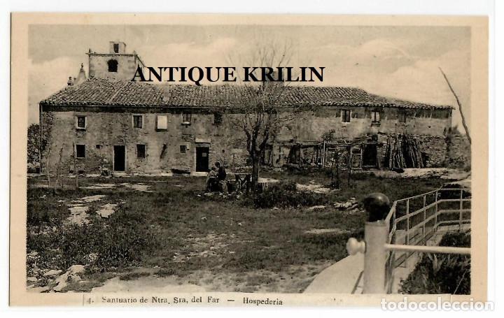 Postales: SANTUARI DE NTRA. SRA. DEL FAR N&ordm; 4 HOSPEDERIA / FOTO L. ROISIN / SIN FRANQUEAR