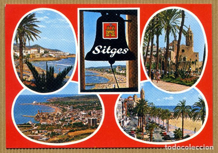 Postales: POSTAL COSTA DORADA - SITGES - Foto 1