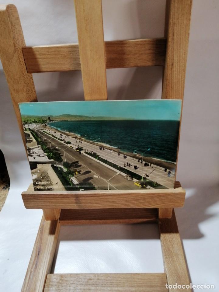 Postales: POSTAL BARCELONA PASEO MARITIMO CIRCULADA - Foto 1