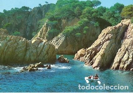 Cartoline: POSTAL A COLOR N&ordm; 1011 COSTA BRAVA DETALLE DE LA COSTA FABREGAT
