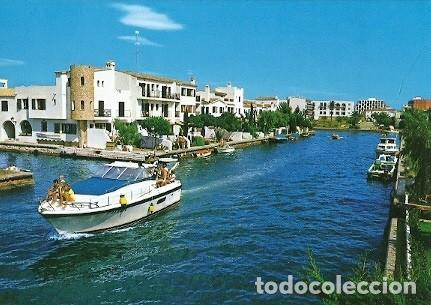Cartoline: POSTAL A COLOR N&ordm; GE 3167 COSTA BRAVA EMPURIABRAVA DETALLE DE LOS CANALES