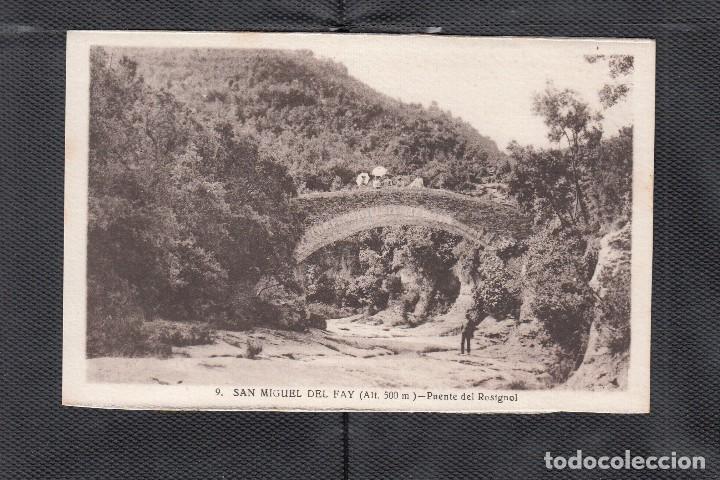 Postales: 99. SAN MIGUEL DEL FAY. PUENTE DEL ROSIGNAL