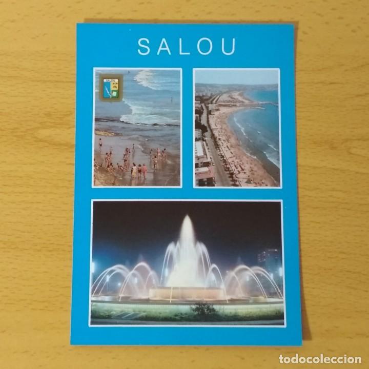 Postales: Postal Salou Costa Daurada n&ordm; 75. Platja d'Or. 10173. Comercial Escudo de Oro. Cedosa. Sin circular.