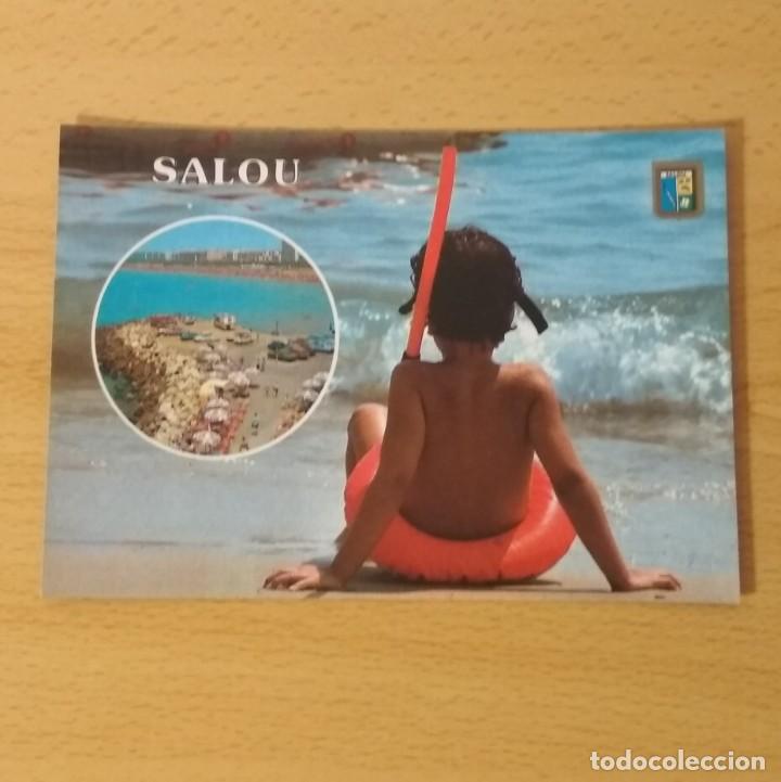 Postales: Postal Salou Costa Daurada n&ordm; 54. Ni&ntilde;o flotador. 9812. Comercial Escudo de Oro. Cedosa. Sin circular
