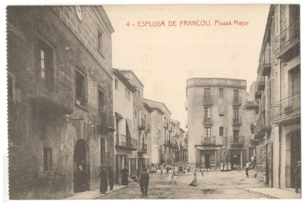 Postais: POSTAL DE ESPLUGA DE FRANCOL&Iacute; - PLASSA MAJOR N&ordm; 4 - THOMAS.