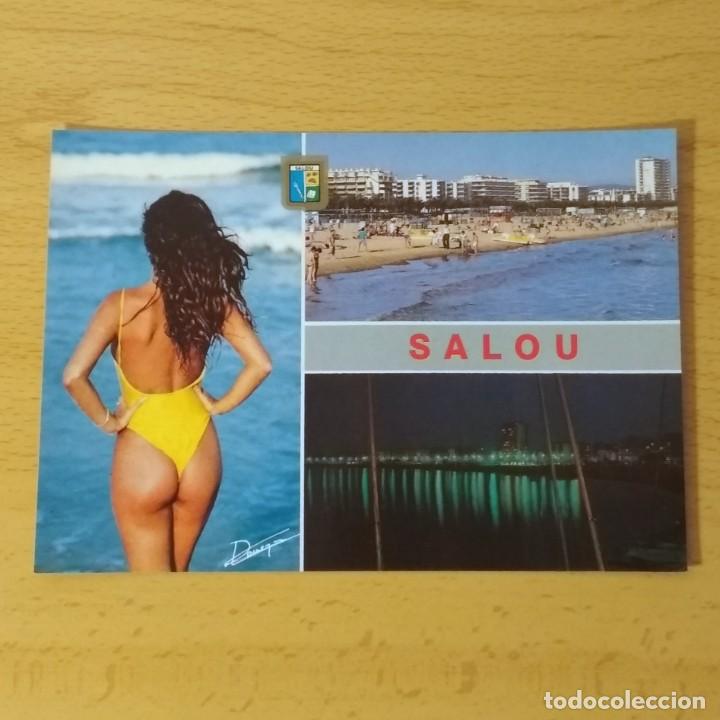 Postales: Postal Salou n&ordm; 79. Diversos Aspectos. 10177. Comercial Escudo de Oro. Cedosa. Sin circular.
