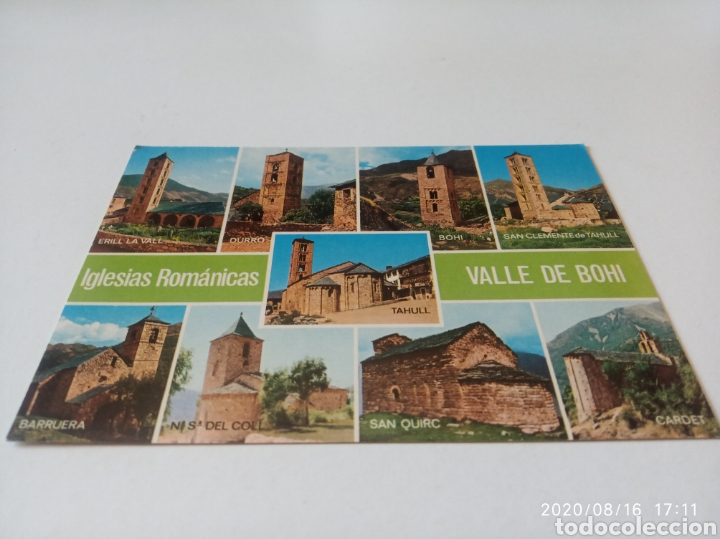 Postales: Postal valle de bohi iglesias rom&aacute;nicas