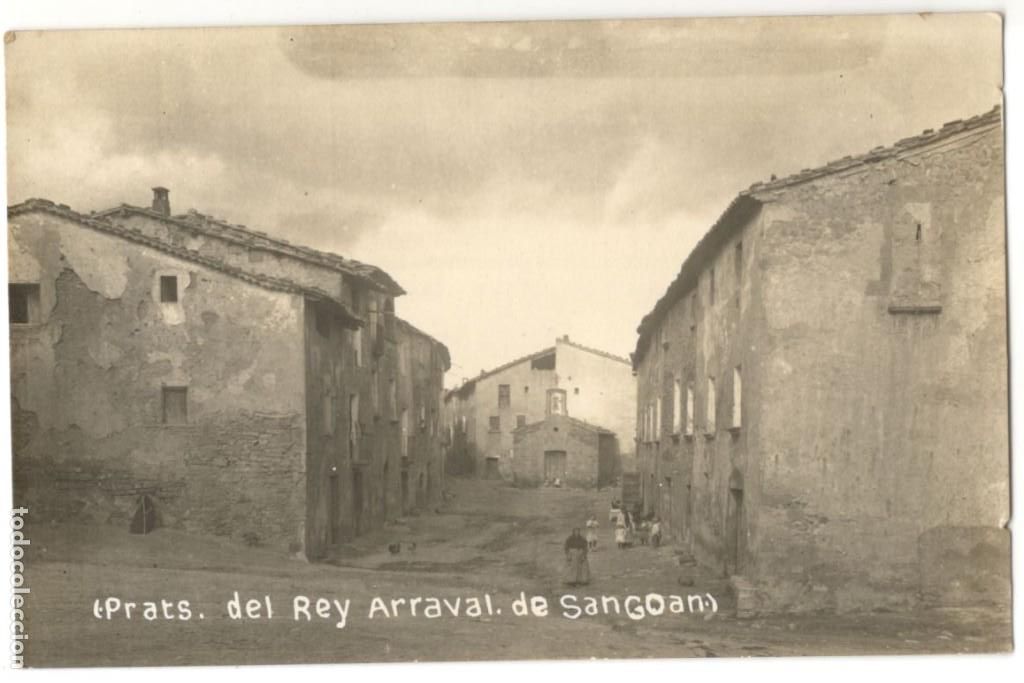 Cartes Postales: POSTAL FOTOGRAFICA DE PRATS DEL REY - ARRAVAL DE SANGOAN, SIN CIRCULAR.