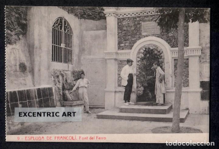 Postales: POSTAL DE ESPLUGA DE FRANCOL&Iacute; - FONT DEL FERRO N&ordm; 9 THOMAS, SIN CIRCULAR.