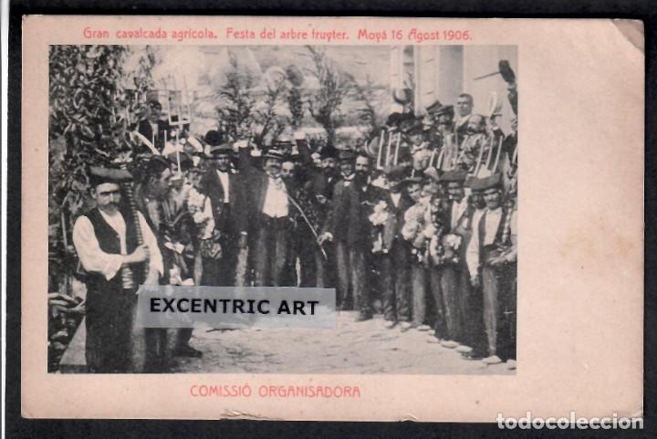 Postkarten: GRAN CAVALCADA AGR&Iacute;COLA. FESTA DEL ARBRE FRUITER, MOYA 16 AGOST 1906.