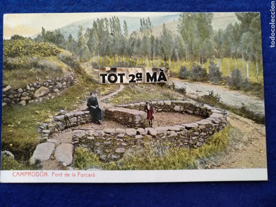 Postales: Postal camprodon, font de la forcara, thomas - Foto 1