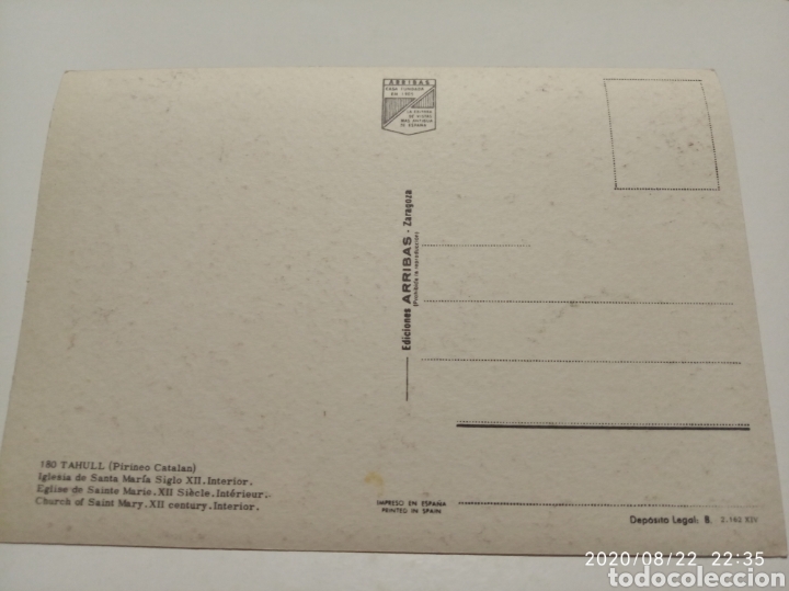 Postales: Postal tahull iglesia - Foto 2
