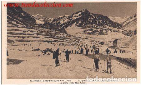 Postales: Nuria.- Les pistes cara Nou Creus