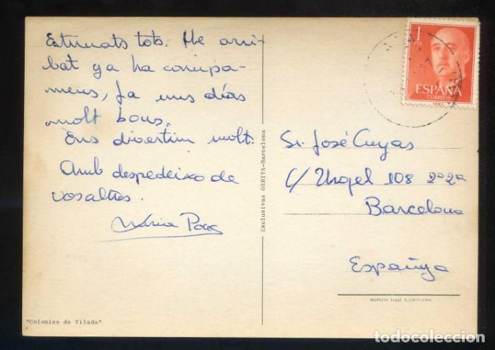 Postales: Vilada. *Colonies de Vilada* Ed. Excl. Orbita. Circulada. - Foto 2