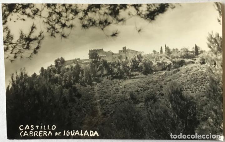 Postales: CABRERA DE IGUALADA. CASTILLO. - Foto 1