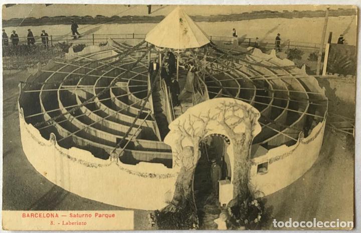 Postales: BARCELONA. SATURNO PARQUE. 7 POSTALES. - Foto 4