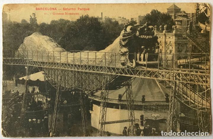 Postales: BARCELONA. SATURNO PARQUE. 7 POSTALES. - Foto 7