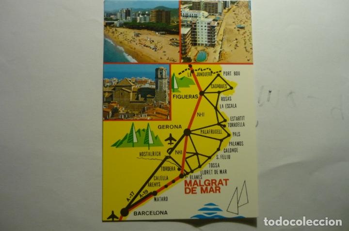 Postales: POSTAL MALGRAT DE MAR - Foto 1