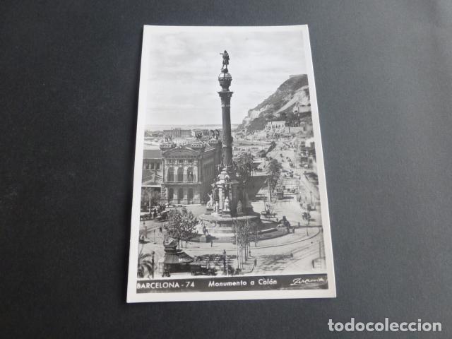 Postales: BARCELONA MONUMENTO A COLON - Foto 1