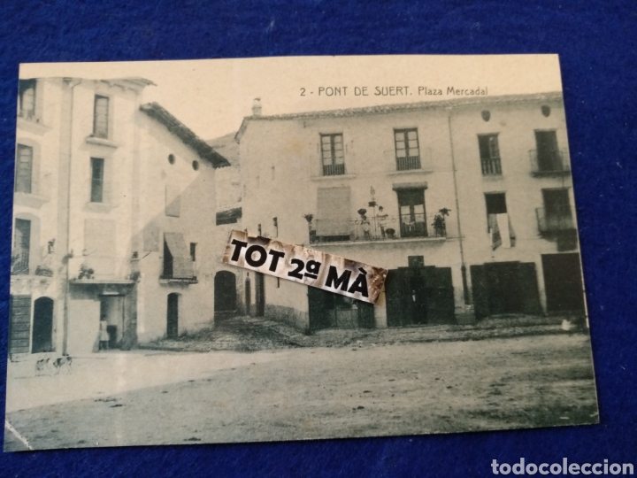Postales: Postal Pont de Suert, plaza mercadal. J.cierco 1930
