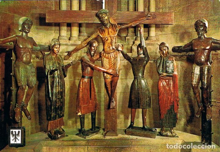 Cartoline: Sant Joan de les Abadesses (Girona), grupo escultorico del Santisimo Misterio