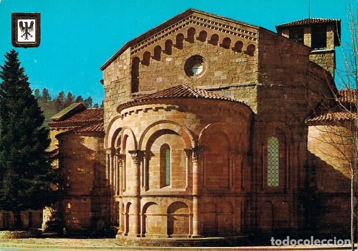 Cartoline: Sant Joan de les Abadesses (Girona), ala principal del monasterio