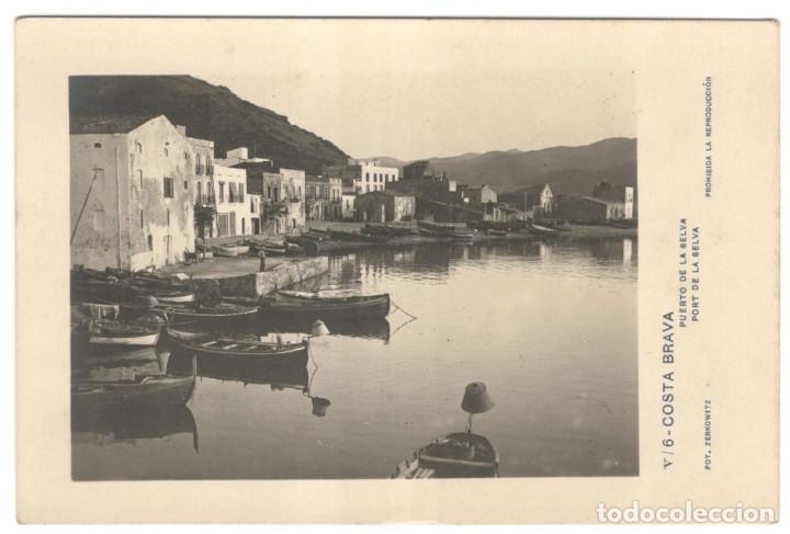 Postkarten: POSTAL - PORT DE LA SELVA - ZERKOWITZ N&ordm; 6 SIN CIRCULAR.