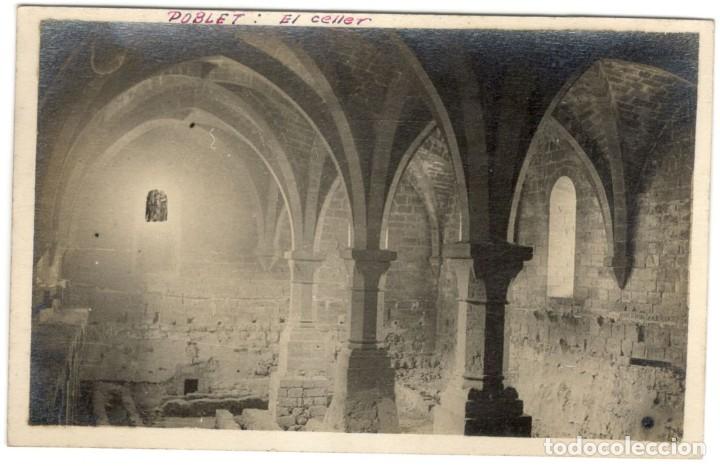 Cartes Postales: POSTAL FOTOGRAFICA - POBLET - EL CELLER, SIN CIRCULAR.