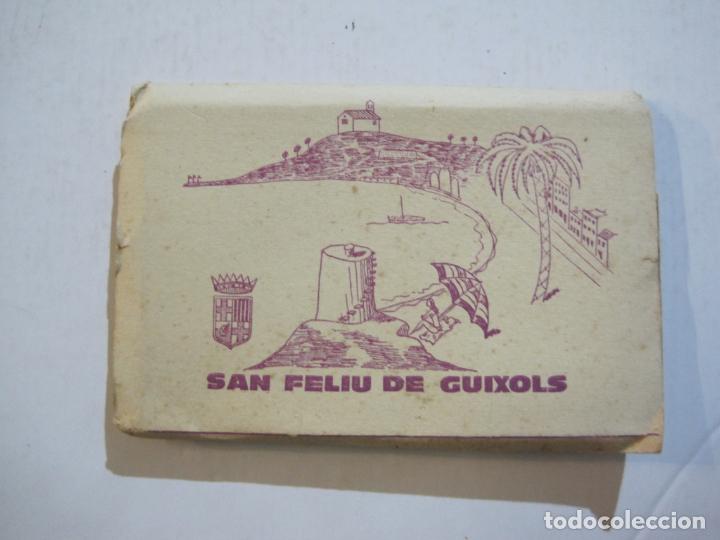 Postales: SANT FELIU DE GUIXOLS-BLOC VISTAS A COLOR-VER FOTOS-(K-318)