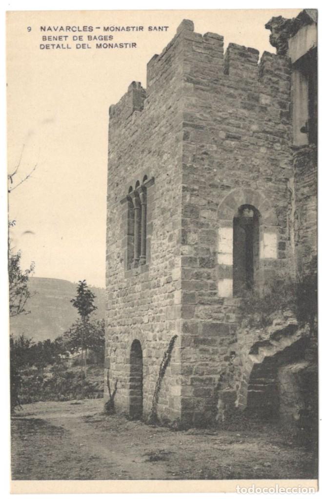 Cartoline: POSTAL - MONASTIR SANT BENET DE BAGES . DETALL DEL MONASTIR N&ordm; 9.