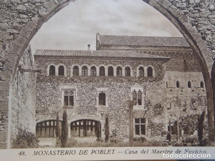 Postales: MONASTERIO DE POBLET - CASA DEL MAESTRO DE NOVICIOS