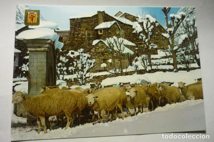 Postales: postal bohi pirineo catalan rincon tipico