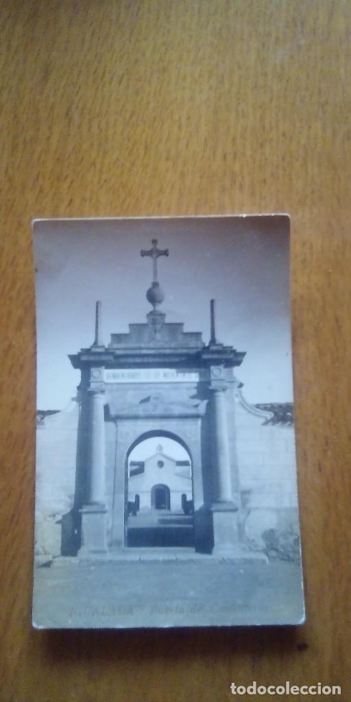 Postales: Entrada al cementiri d  Igualada. - Foto 1