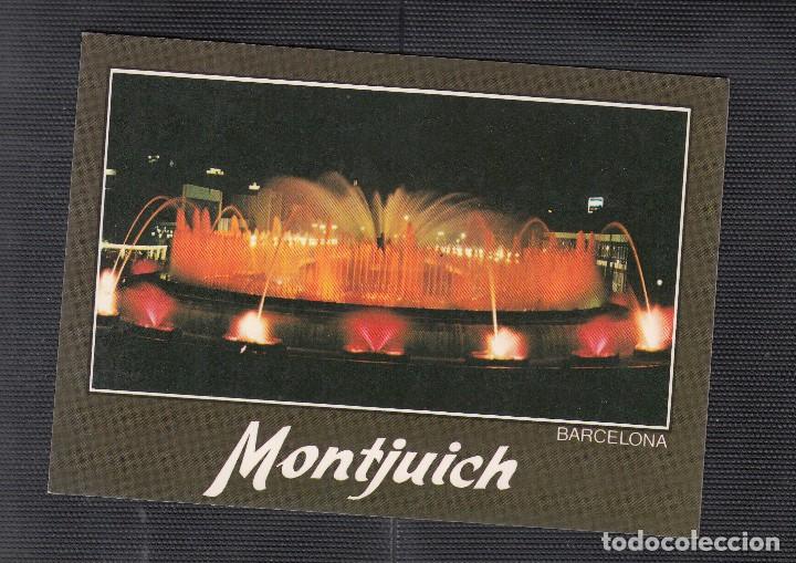 Postales: MONTJUIC-FUENTE LUMINOSA
